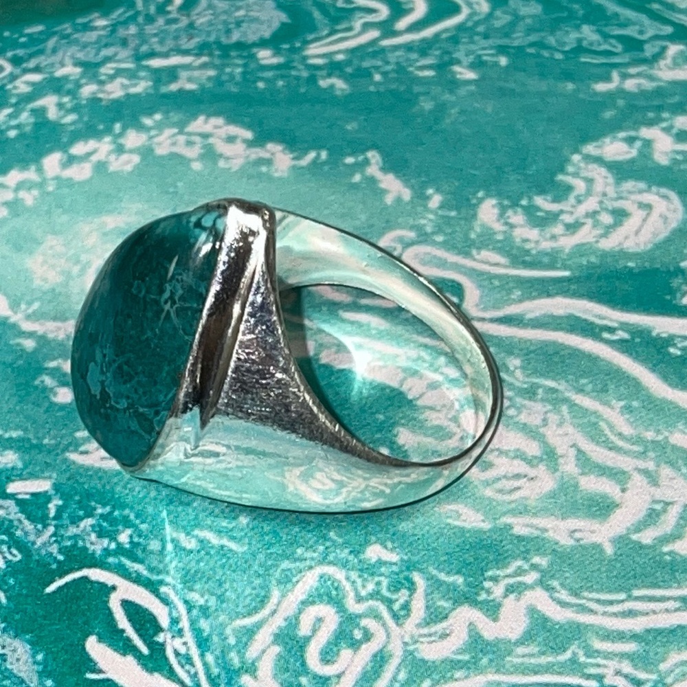 Dendrite Opal Ring - image 4